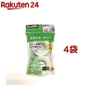 スコッチ メンディングテープ 詰替用 CM18-R2P(2巻*4コセット)