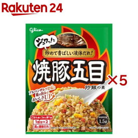 グリコ 焼豚五目炒飯の素(44.2g×5セット)