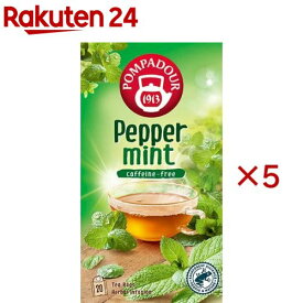 ポンパドール ペパーミントリーフ(20袋入×5セット(1袋2.25g))【POMPADOUR(ポンパドール)】