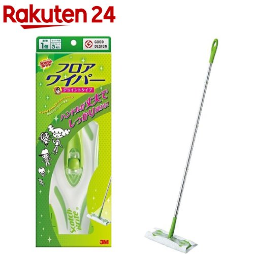 楽天市場 スコッチ ブライト フロアワイパー ジョイントタイプ 1セット スコッチブライト Scotch Brite 楽天24
