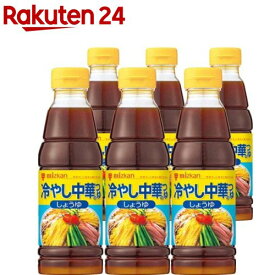 ミツカン 冷し中華のつゆ しょうゆ(360mL×6セット)