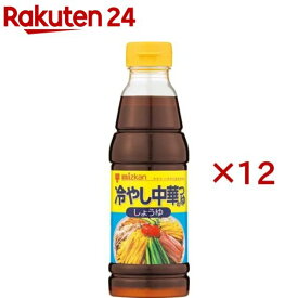 ミツカン 冷し中華のつゆ しょうゆ(360mL×12セット)