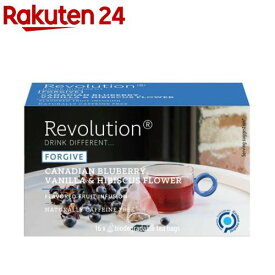 Revolution フルーツティー Forgive ブルーベリー、バニラ＆ハイビスカス(16包入)【レボリューションティー】