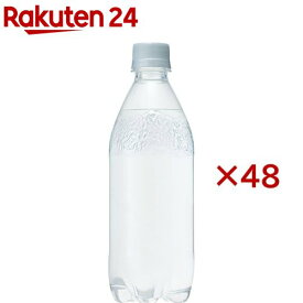 サントリー 天然水 スパークリングレモン ラベルレス(500ml*48本セット)【サントリー天然水】
