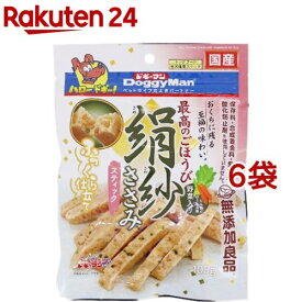 ドギーマン 絹紗 スティック 野菜入り(100g*6袋セット)【dalc_doggy】【ドギーマン(Doggy Man)】