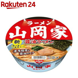 日清 ラーメン山岡家 醤油ラーメン ケース(118g×12食入り)【日清食品】