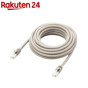 GR LANP[u CAT6A 5m  10Gbps Xg[g ܐ܂h~ CgO[(1)yGR(ELECOM)z