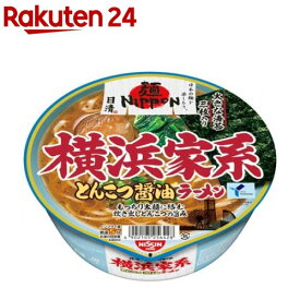 日清麺NIPPON 横浜家系 とんこつ醤油ラーメン(119g*12食入)【日清食品】
