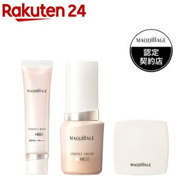 マキアージュ エッセンスベースEX + リキッドFD OC10 + MQ特製ミラー(1セット)【マキアージュ(MAQUillAGE)】