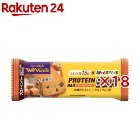 プロテインバーBCAA+キャラメルクッキー(40g×18セット)