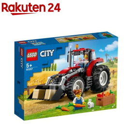 レゴ(LEGO) シティ トラクター 60287(1セット)【レゴ(LEGO)】[おもちゃ 玩具 男の子 女の子 子供 4歳 5歳 6歳 7歳]