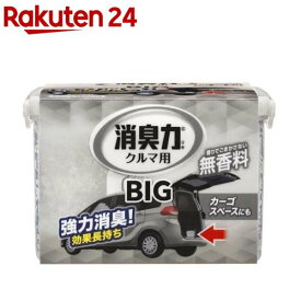 消臭力 クルマ用 置き型消臭剤 BIG 無香料(900g)【消臭力】