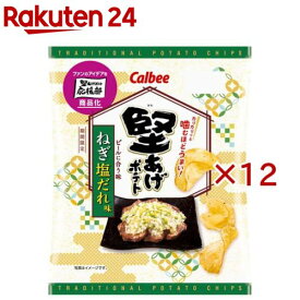 堅あげポテトねぎ塩だれ味(60g×12セット)
