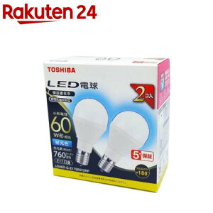  LEDd E17 60W FLz LDA6D-G-E17S60V2RP(2)y(TOSHIBA)z