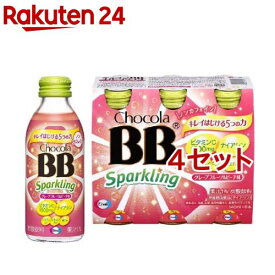 チョコラBBスパークリング 栄養機能食品(ナイアシン)(140ml*6本入*4セット)【チョコラBB】