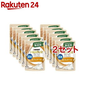 モンプチ プチリュクス パウチ ナチュラル 18歳以上用 まぐろとかつお(30g*12袋入*2セット)【モンプチ】