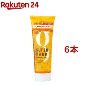 マンダム ホールドジェル スーパーハード(230g*6本セット)【mandom(マンダム)】