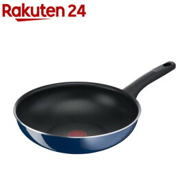 ティファール ロイヤルブルー・インテンス ウォックパン 28cm D52119(1個)【ティファール(T-fal)】