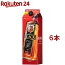 ブラックニッカクリア 紙パック(1800ml*6本セット)【ブラックニッカ】