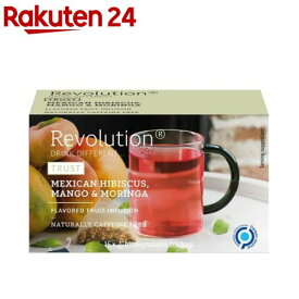 Revolution フルーツティー Trust ハイビスカス、マンゴー＆モリンガ(16包入)【レボリューションティー】