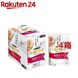 モンプチ プチリュクス パウチ 厳選まぐろ かつおだし仕立て(35g*12袋セット*4箱セット)【モンプチ】