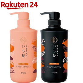 いち髪 濃密W保湿ケア シャンプー コンディショナー ポンプセット(1セット)【いち髪】