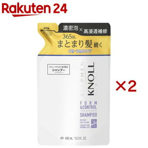 �X�e�B�[�u���m�� �t�H�����R���g���[�� �V�����v�[ W �l�ւ��p(400ml×2�Z�b�g)�ySTEPHEN KNOLL(�X�e�B�[�u�� �m��)�z