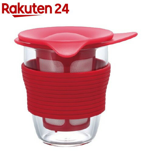 楽天市場 ハリオ ハンディーティーメーカー 0ml レッド 1コ入 ハリオ Hario 楽天24
