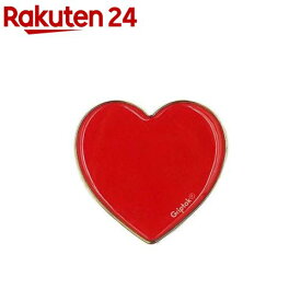 Griptok グリップトック スマホグリップ ハート型 ボタン レッド(1個)