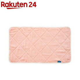 オカ CARARACA タオルバスマット ピンク(1枚)