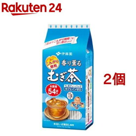 伊藤園 香り薫るむぎ茶 ティーバッグ(7.5g*54袋入*2個セット)【伊藤園】