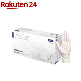 メディコム プロケア ラテックスグローブ パウダーフリー M(100枚入)【メディコム】