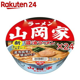 日清 ラーメン山岡家 醤油ラーメン ケース(12食入×2セット(1食118g))【日清食品】