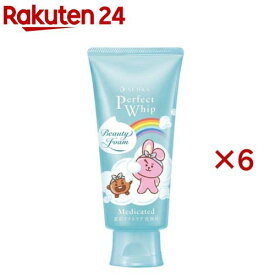 センカ パーフェクトホイップ アクネケアf BT21デザイン(120g×6セット)【専科】