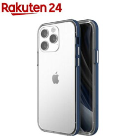 モトモ iPhone13 Pro INO Achrome Shield Case Iron Blue(1個)【モトモ(motomo)】