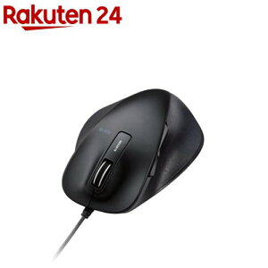 �G���R�� �L���}�E�X L�T�C�Y 5�{�^�� �É� BlueLED �u���b�N M-XGL10UBSBK(1��)