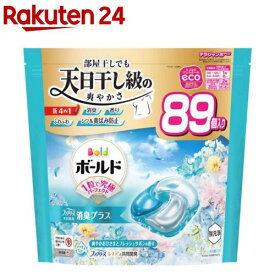 ボールド 洗濯洗剤 ジェルボール 4in1 爽やかおひさまとフレッシュサボン 詰替(89個入)【ボールド ジェルボール】