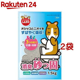 ミニマルランド 消臭砂っ固(1.5kg*2コセット)【ミニマルランド】