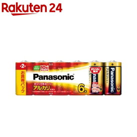 パナソニック パナソニック アルカリ乾電池 単2形 LR14XJ／6SW(6本入)