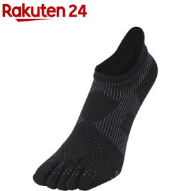 ファイテン メンズ 足王 レーサー 5本指 27〜29cm ブラック／グレー AL948975(1足)【ファイテン】