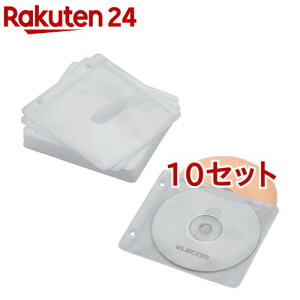 �G���R�� �u���[���C�ECD�EDVD�Ή��s�D�z�P�[�X �z���C�g CCD-NBWB60WH(30����(���ʎ��[)*10�Z�b�g)�y�G���R��(ELECOM)�z