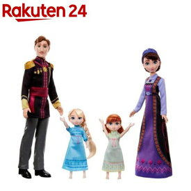 アナと雪の女王 アレンデール ロイヤルファミリー 4ドールセット HND27(1セット)【アナと雪の女王(Disney Frozen)】[人形遊び 女の子おもちゃ ごっこ遊び ままごと お姫様]