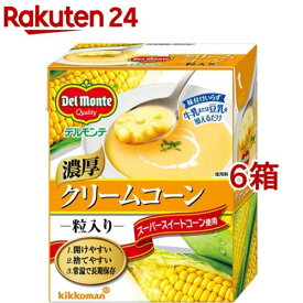 デルモンテ クリームコーン 粒入り 紙パック(380g*6箱セット)【デルモンテ】