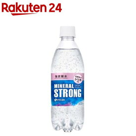 伊藤園 強炭酸水 ミネラル ストロング シリカ含有(500ml*24本入)【伊藤園】