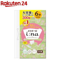 エリエール i：na(イーナ) ティシュー ソフトパック(400枚(200組)*6個パック)【エリエール】
