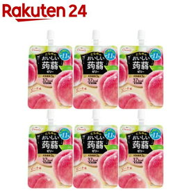 たらみ おいしい蒟蒻ゼリー ピーチ味(150g*6コ入)【たらみ】