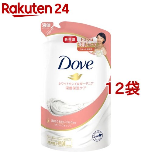 ��6/17�ʹ߽缡�в١ۥ��� �ܥǥ������å��� �ۥ磻�ȥ��쥤�������ǥ˥� �Ĥᤫ����(340g*12�ޥ��å�)�ڥ���(Dove)��