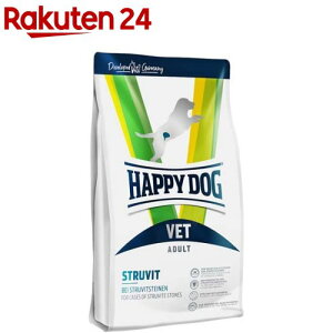 ハッピードッグ VET ストルバイト(尿石ケア) ドライ 療法食(4kg)