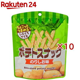 ポテトスナック のりしお味(40g×10セット)【加藤産業】