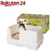 ユニチャーム デオトイレ 快適ワイド 本体セット ナチュラルアイボリー(1セット)【dalc_unicharmpet】【…